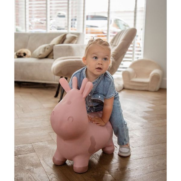 Ballon sauteur Vache skippy Rose