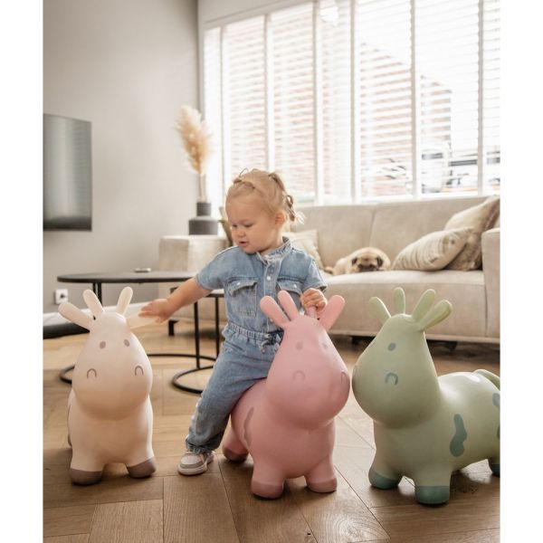 Ballon sauteur Vache skippy Rose