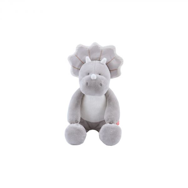 Peluche Veloudoux Ops grège 25cm