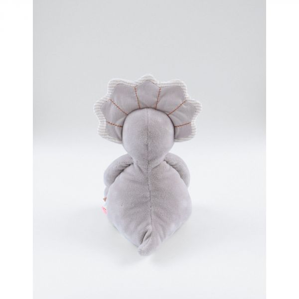 Peluche Veloudoux Ops grège 25cm