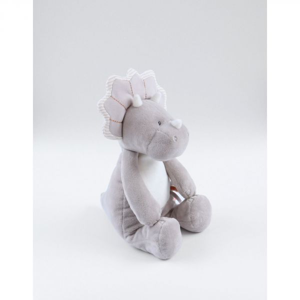 Peluche Veloudoux Ops grège 25cm