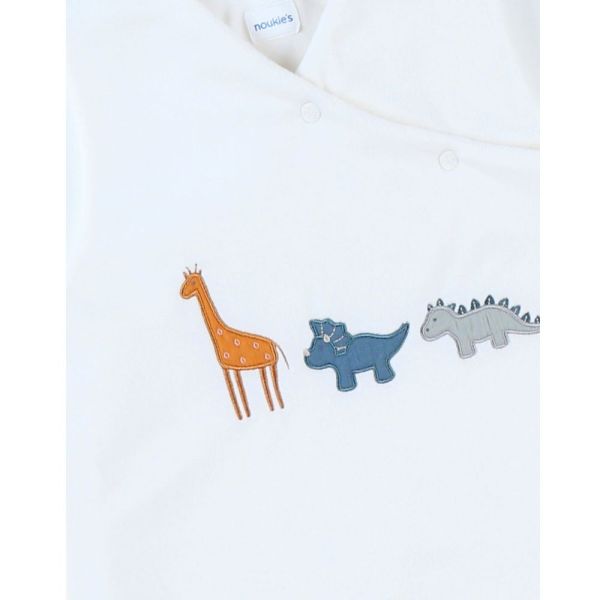 Gigoteuse 70 cm Tiga, Stegi & Ops en Veloudoux, écru