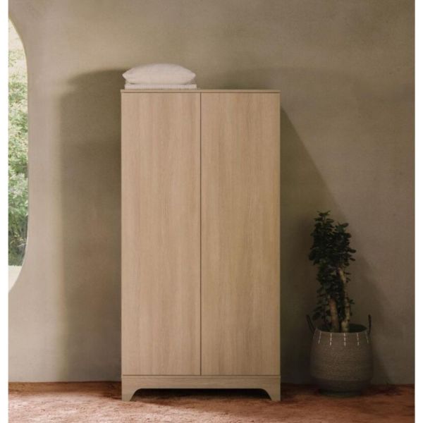 Armoire avec 2 portes battantes Tsugi - Honey Ash