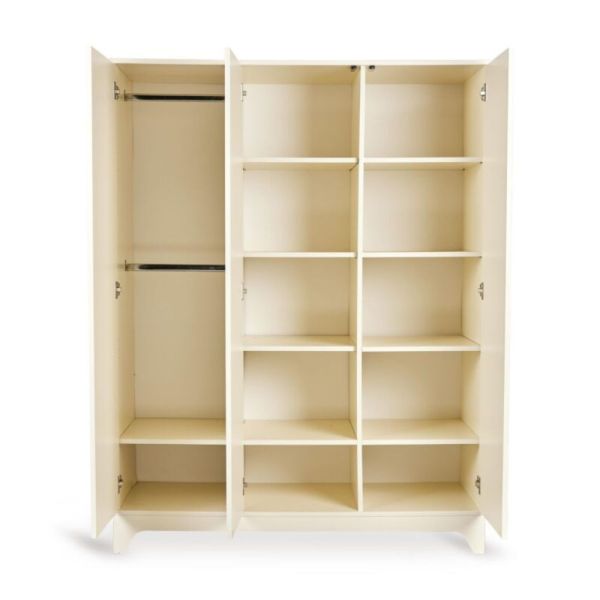 Armoire XL avec 3 portes battantes Tsugi - Butter
