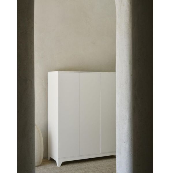 Armoire XL avec 3 portes battantes Tsugi - Butter