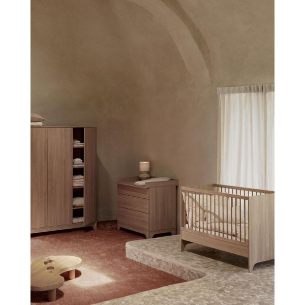 Armoire XL avec 3 portes battantes Tsugi - Honey Ash