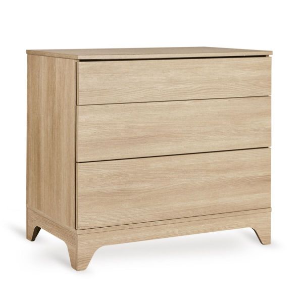 Commode avec 3 tiroirs Tsugi - Honey Ash