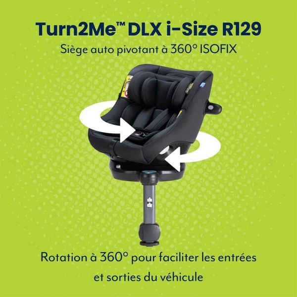 Siège auto i-Size Turn2Me DLX Iron