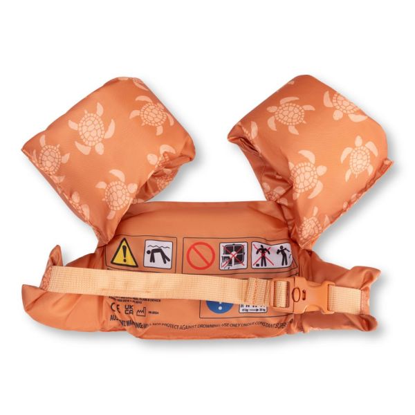 Gilet de natation avec brassards 2-6 ans - Tortue