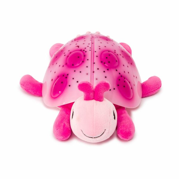 Peluche veilleuse bébé projection plafond Twilight Coccinelle Rose