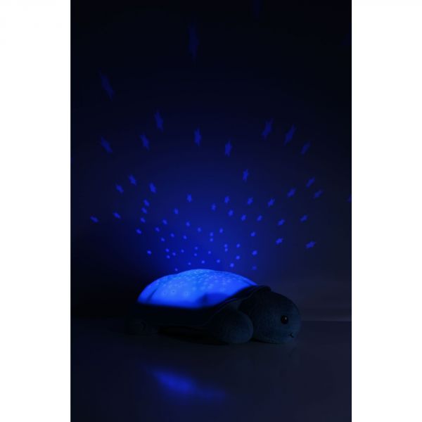 Veilleuse bébé projection plafond musicale Tortue Twinkling Twilight Aqua