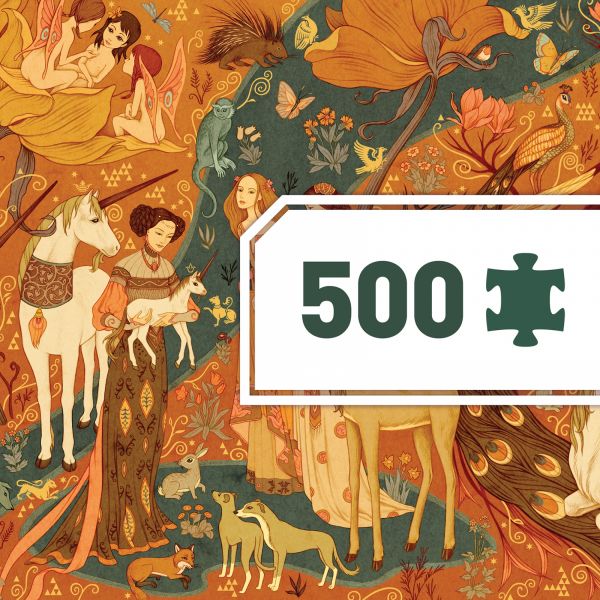 Puzzle 500 pièces Unicorn Garden Gallery