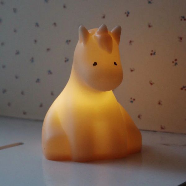 Veilleuse Licorne en Silicone