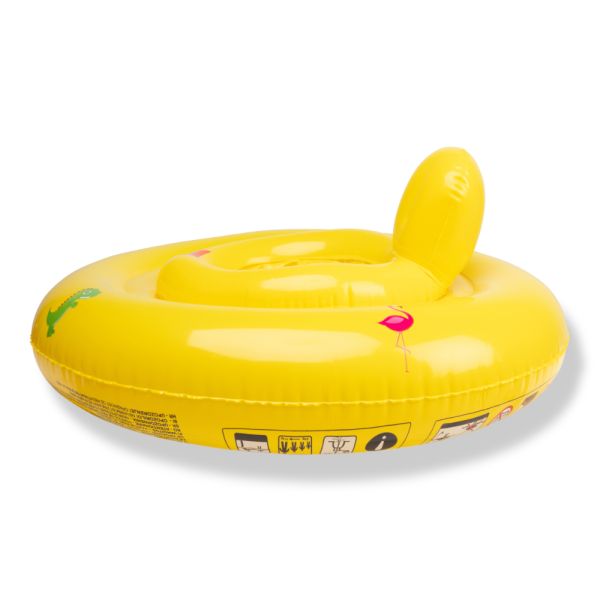 Bouée bébé jaune safari 0-1 an