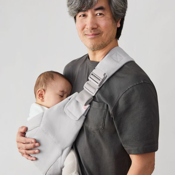 Porte bébé Sling Upsie Pearl grey