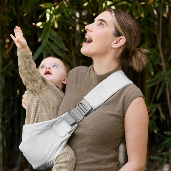 Porte bébé Sling Upsie Pearl grey