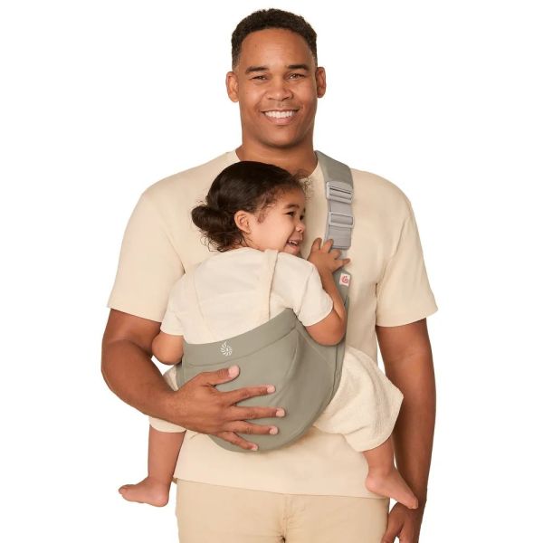 Porte bébé Sling Upsie Soft olive