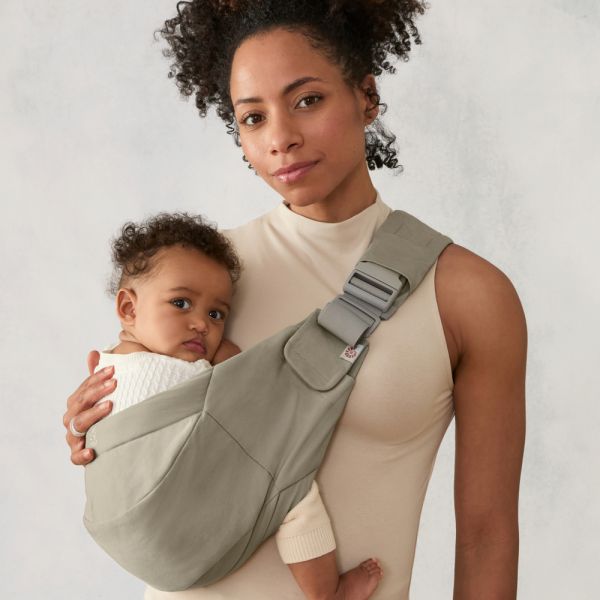 Porte bébé Sling Upsie Soft olive