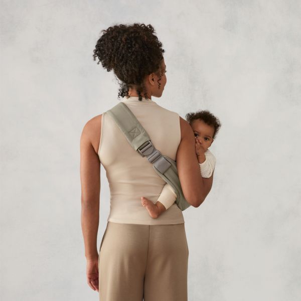 Porte bébé Sling Upsie Soft olive