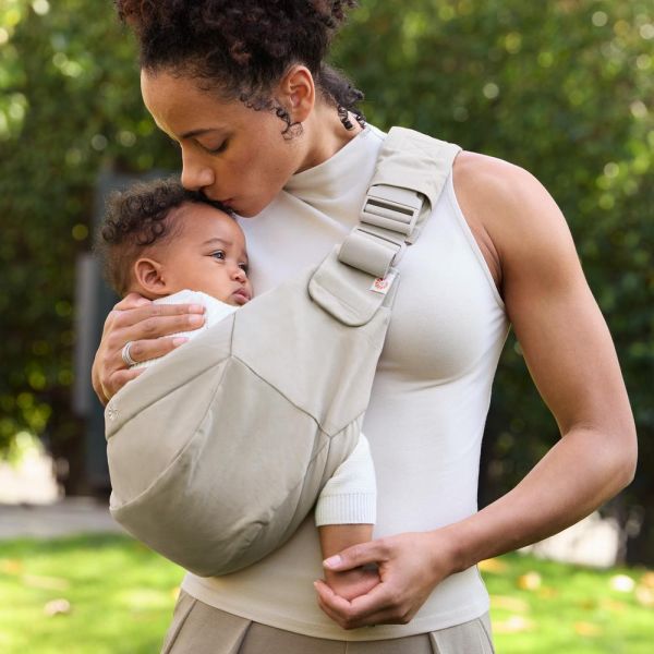 Porte bébé Sling Upsie Soft olive