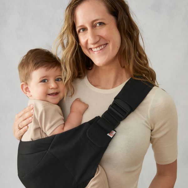 Porte bébé Sling Upsie Onyx black