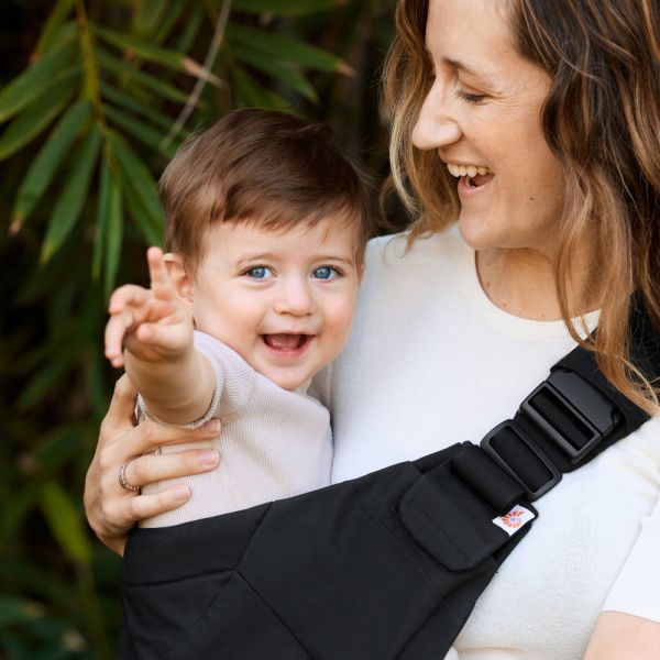 Porte bébé Sling Upsie Onyx black
