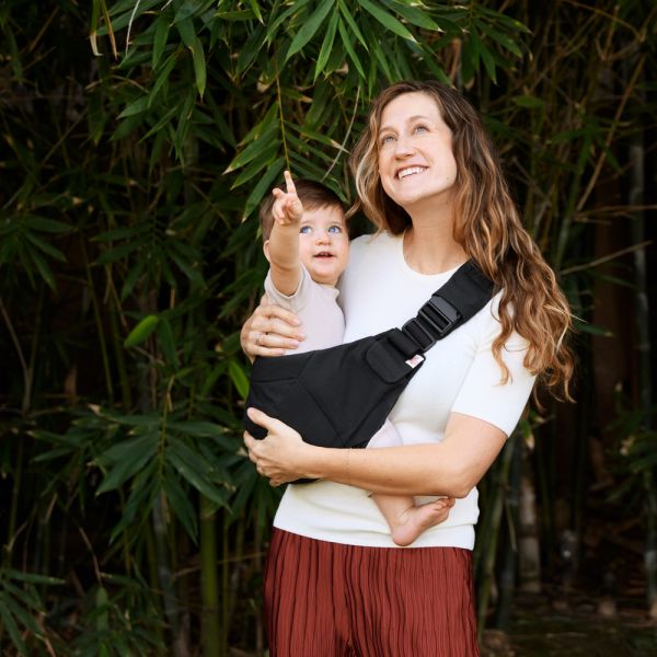 Porte bébé Sling Upsie Onyx black