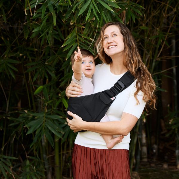 Porte bébé Sling Upsie Onyx black