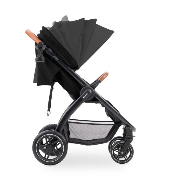 Poussette 4 roues Uptown Black Melange Black