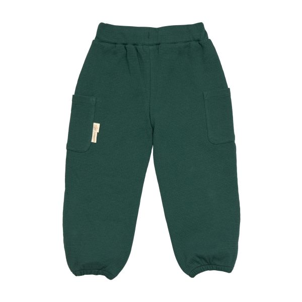 Pantalon cargo V-MASTER Waffle - dark green 3/6 mois