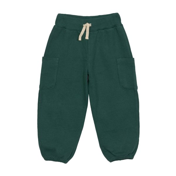 Pantalon cargo V-MASTER Waffle - dark green 6/12 mois