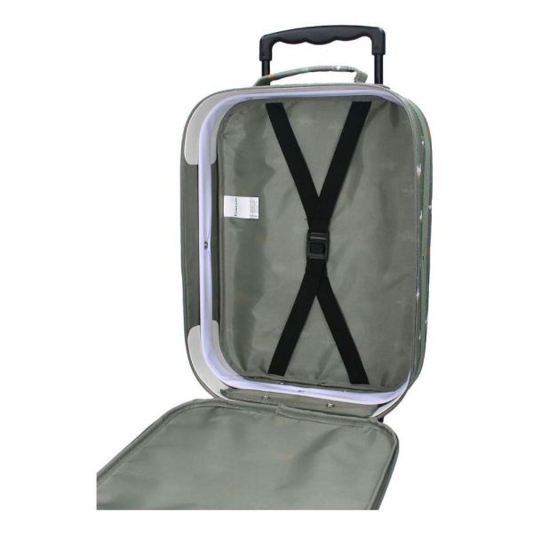 Valise à roulettes enfant dinosaures