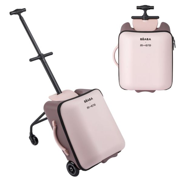 Valise cabine enfant avec assise Luggage Eazy 22L Guimauve