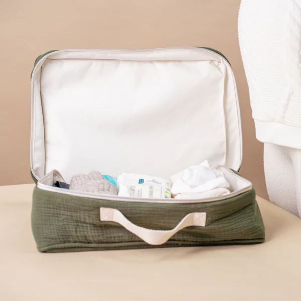 Valise de maternité Comme un bonbon Kaki
