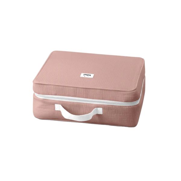 Valise de maternité Comme un bonbon Vieux rose