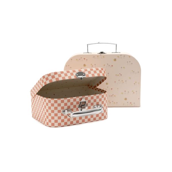 Lot de 2 valisettes à jouets enfant Pretty Picnic