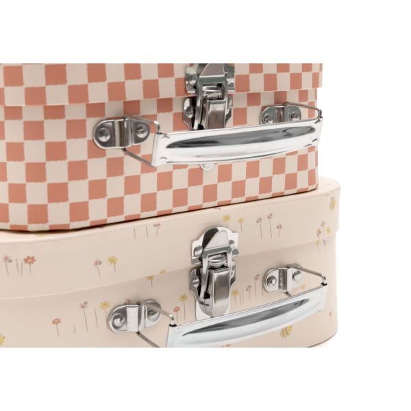 Lot de 2 valisettes à jouets enfant Pretty Picnic