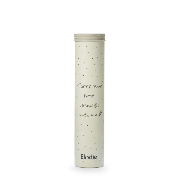 Tube de rangement pour dessins A4 Vanilla White