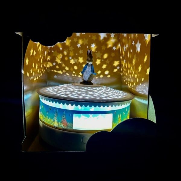 Veilleuse - Projecteur d'Etoiles - Musical - Détection des Pleurs - Rechargeable USB
