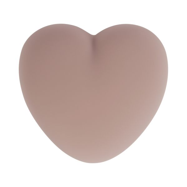 Veilleuse bébé et allaitement cœur Ruby vieux rose