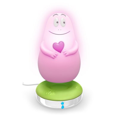 Veilleuse lumilove barbapapa rose