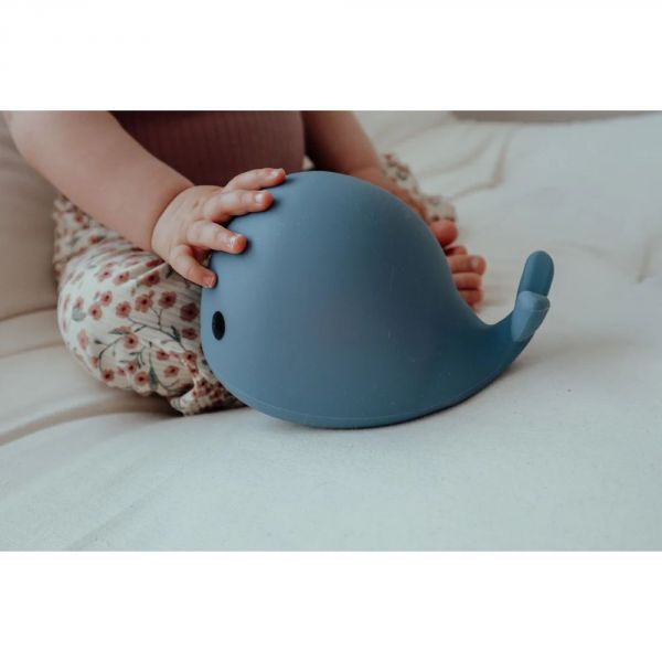 Veilleuse Moby bleu rechargeable