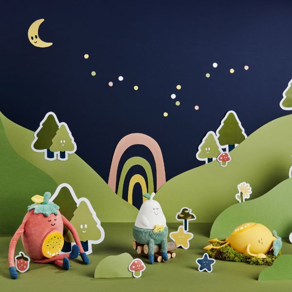 Veilleuse bébé silicone Bertille