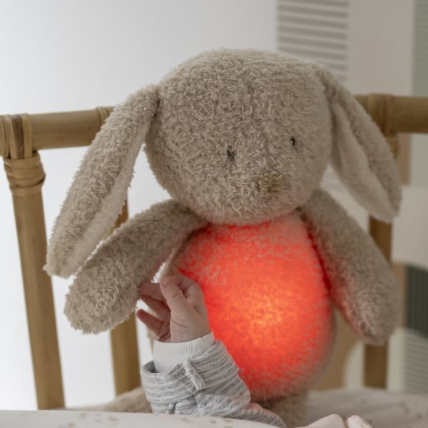 Sleepy veilleuse peluche lapin Teddy Bouclette