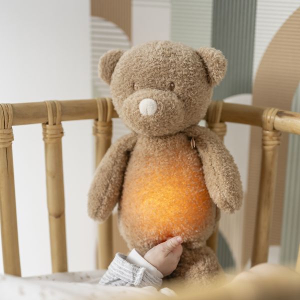 Sleepy veilleuse peluche ours Teddy Bouclette