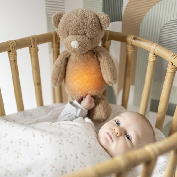 Sleepy veilleuse peluche ours Teddy Bouclette