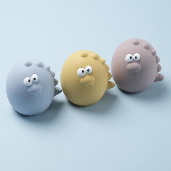 Veilleuse silicone Dino Bleu