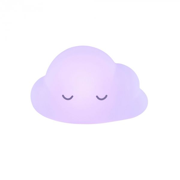 Veilleuse silicone grand Nuage à télécommande