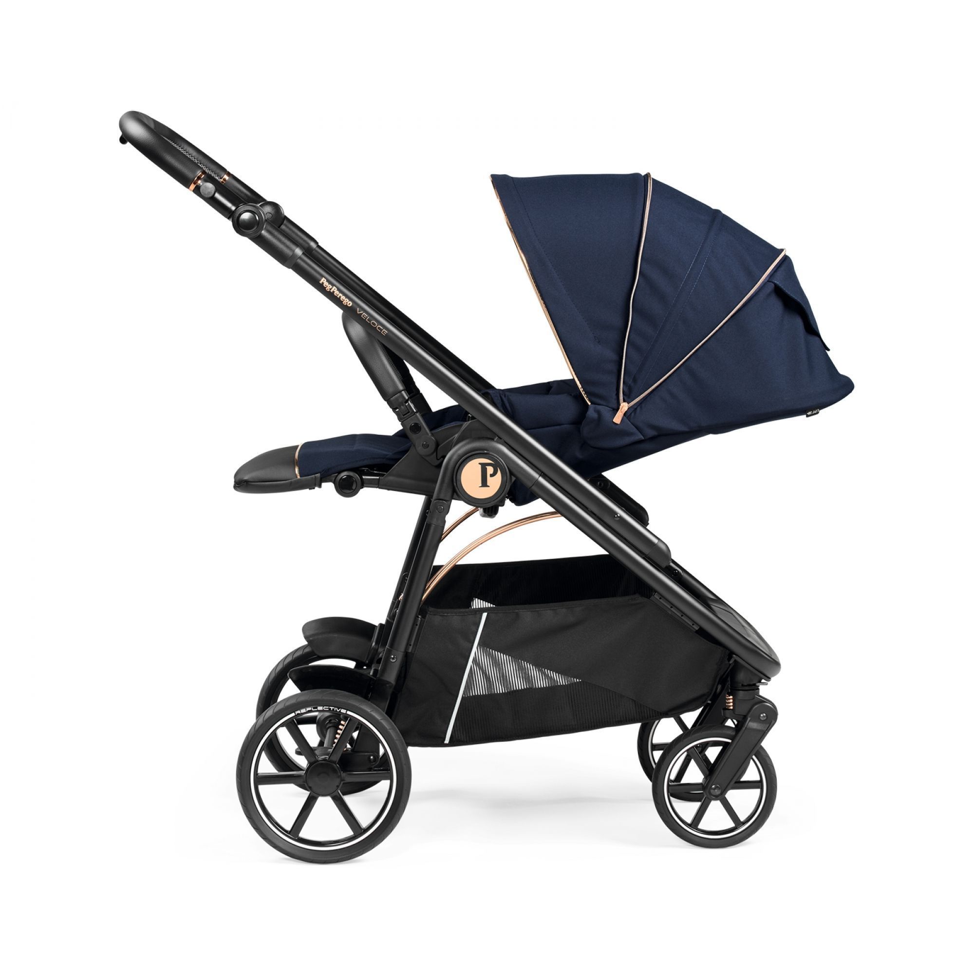 Peg Perego, poussette légère Pliko Mini 5,7 kg, de la naissance à 22 kg,  avec pliage parapluie, poussette de voyage pratique, solide et compacte