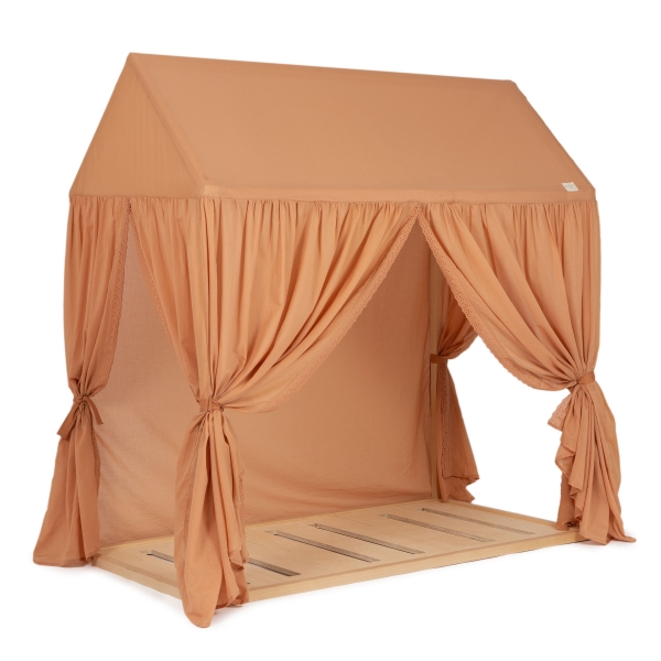 Lit cabane enfant Vera Sienna Brown